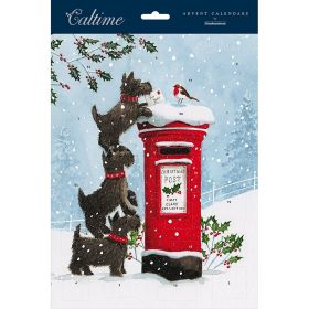 Dogs and Postbox Advent Calendar